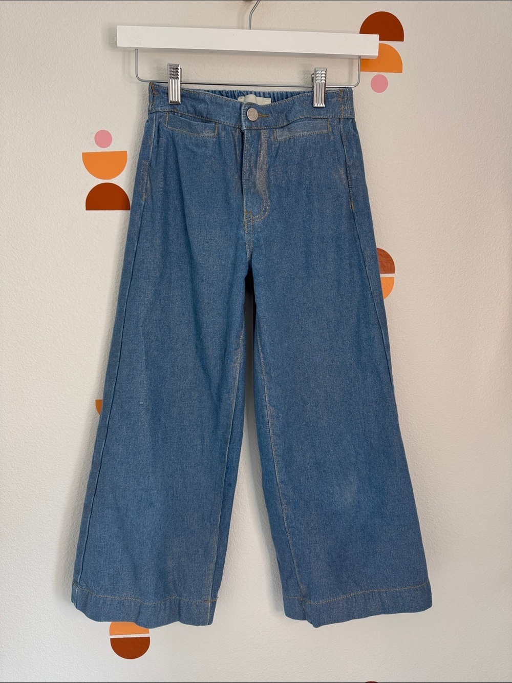 Habitual Girl Size 10 Wide Leg Cropped Jeans | Denim Culottes |  N0182